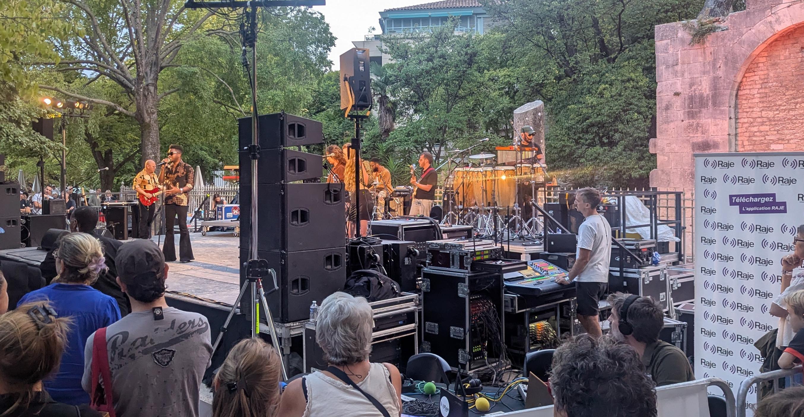 RAJE en direct du Nîmes Métropole Jazz Festival 2025 avec Cimafunk